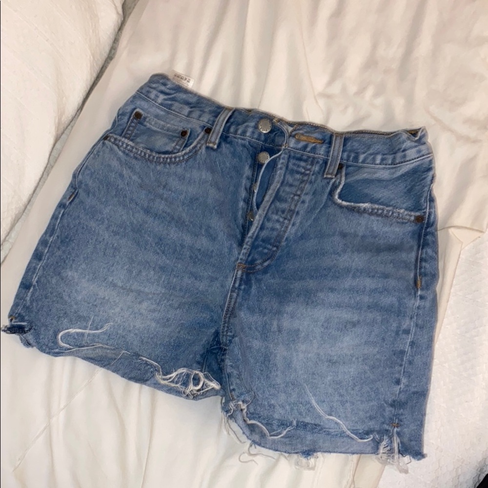 Denim Forum The Yoko Mid Thigh Women's Denim Shorts